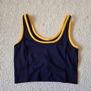 ❤️‍🔥❤️‍🔥❤️‍🔥Lou & Grey Navy and Yellow Tank Top